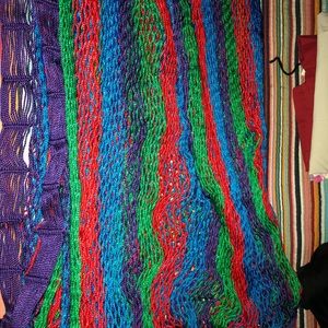 Multicolor hammock, handmade from Mexico